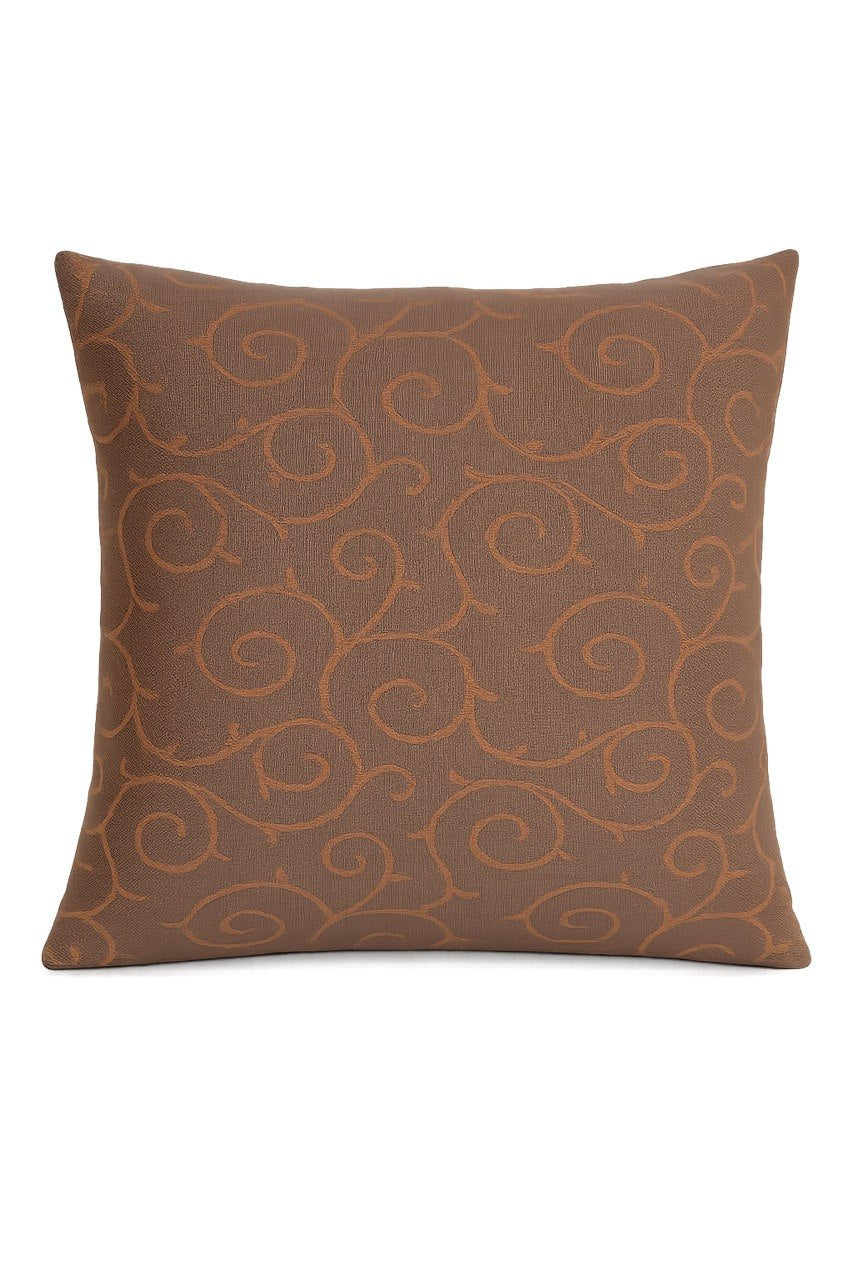 Indoor/Outdoor complete cushion - 45 x 45 - Pattern with brown color - Australian made