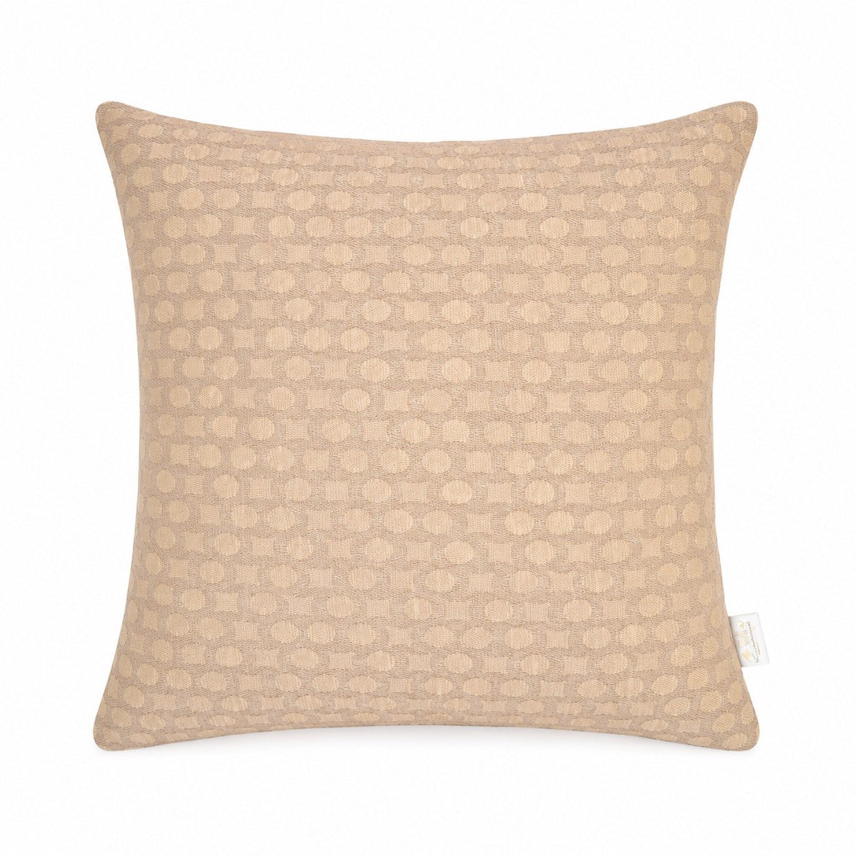 Indoor/Outdoor complete cushion - 45 x 45 - Pattern with cream and brown colors - Australian made