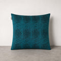 Indoor/Outdoor complete cushion - 45 x 45 - Pattern with green color - Australian made